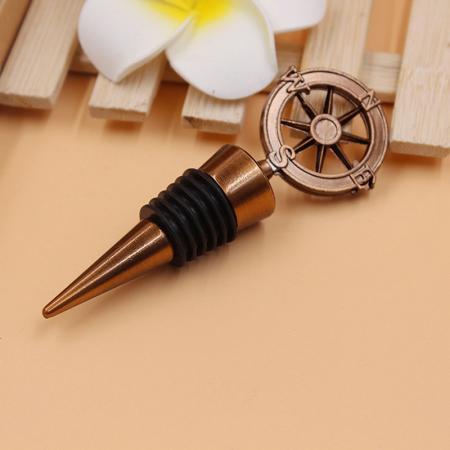 The best zinc alloy metal wine bottle stoppers wine savers wine preservers for wedding decoration 