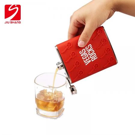 Premier Housewares Stainless Steel Hip Flask 