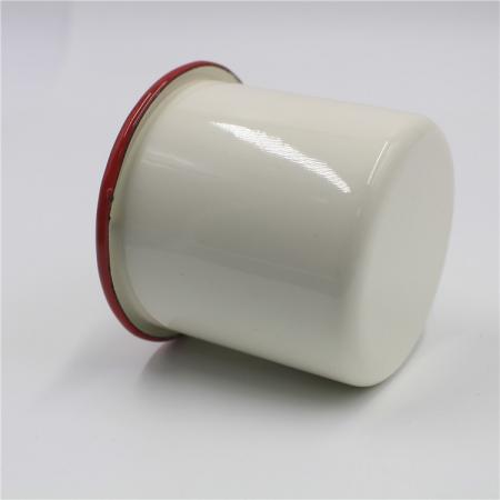 Plain White Enamel Esoresso Coffee Cups 