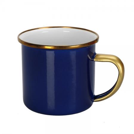 Promotional Enamel Drinking Cups with Handle for bar and Restaurant 