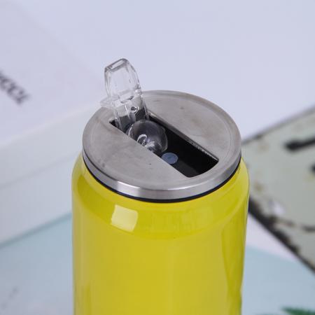 Leak Proof Stainless Steel Vacuum Insulated Bottle With  Straw 