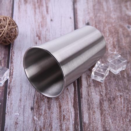 2019 new design eco-friendly stainless steel  glass cup personal use 