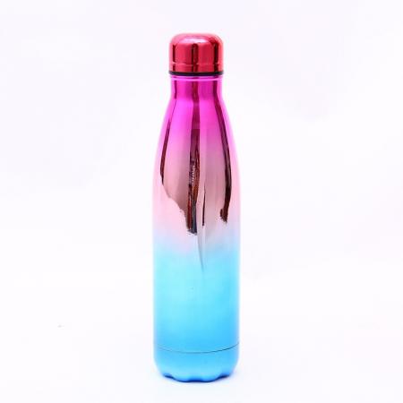 UV cotaing wood-plated thermos cup vacuum bottle cake bottle 