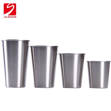 2019 new design eco-friendly stainless steel  glass cup personal use 