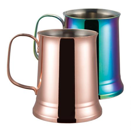 Stainless steel double-layer plating European flame cup 