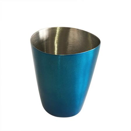 Stainless steel plated spirits triangle cup 