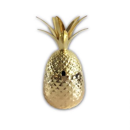 304 stainless steel 800ml cocktail pineapple cup 