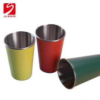 steel  glass cup