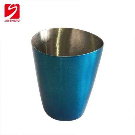 Stainless steel plated spirits triangle cup 