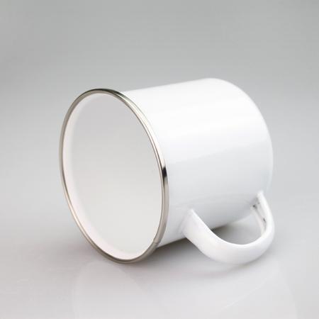 Stainless steel enamelled cup as souvenir for guest 