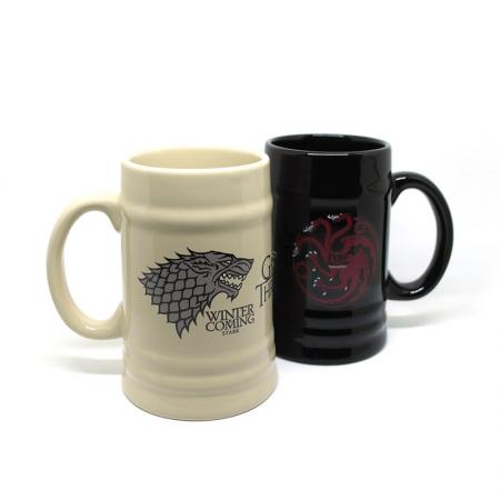 600ml High Capacity A Song Of Ice And Fire Game Of Rights Ceramic Mug Coffee Tea Milk Hot Water Cup Drinkware Christmas Gift 