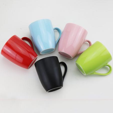 Custom logo color candy color mug 