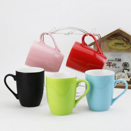 Custom logo color candy color mug 