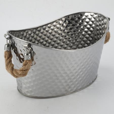 Handsheet layer stainless steel ingot ice bucket 