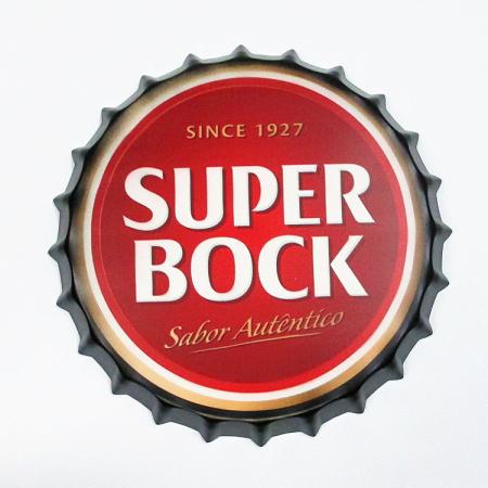 Beer brand wholesale metal sign bar wall decoration 