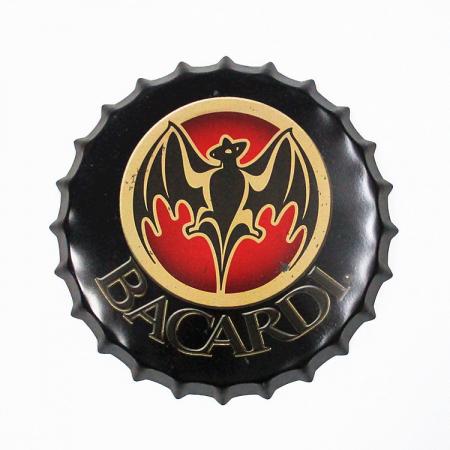 Customized high quality beer bottle cap metal signs factory direct 