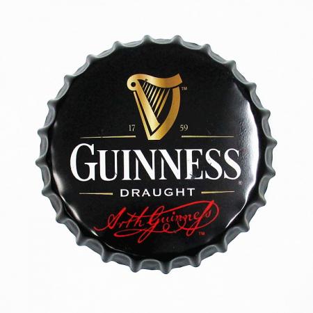 Beer brand wholesale metal sign bar wall decoration 