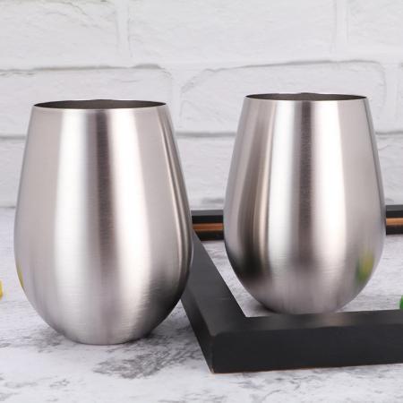 2020 latest explosion 18oz creative single layer 304 stainless steel egg shell cup 