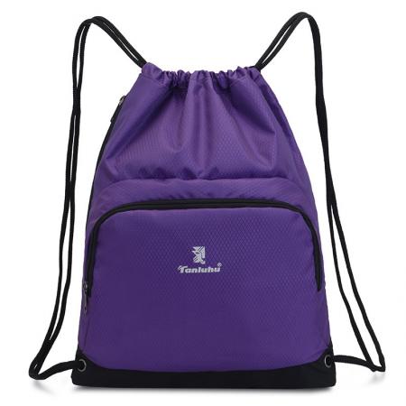 New beam pocket fashion men and women convenient drawstring bag yoga fitness beach sports storage student training backpack 