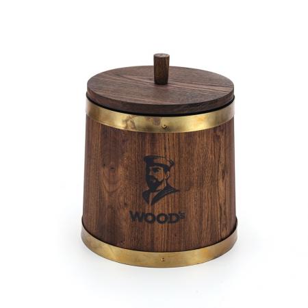 Vintage Oak Ice Bucket Customizable Various Styles 