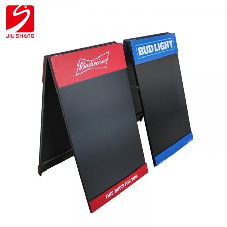 A-shaped vertical double-sided blackboard shop restaurant outdoor publicity display promotion billboard 