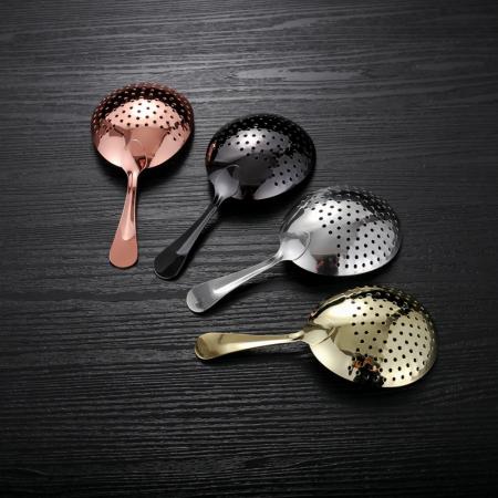 304 stainless steel strainer cocktail bartender 