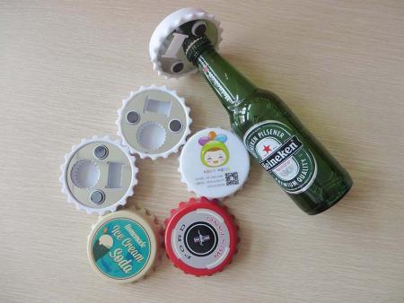 Custom Magnetic Fridge Magnet Bottle Opener 