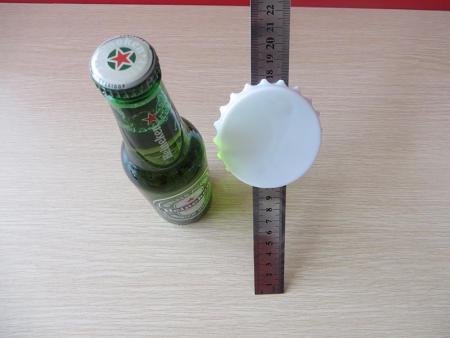 Eco-Friendly Printed Custom Button Cap Shape Bottle Opener 